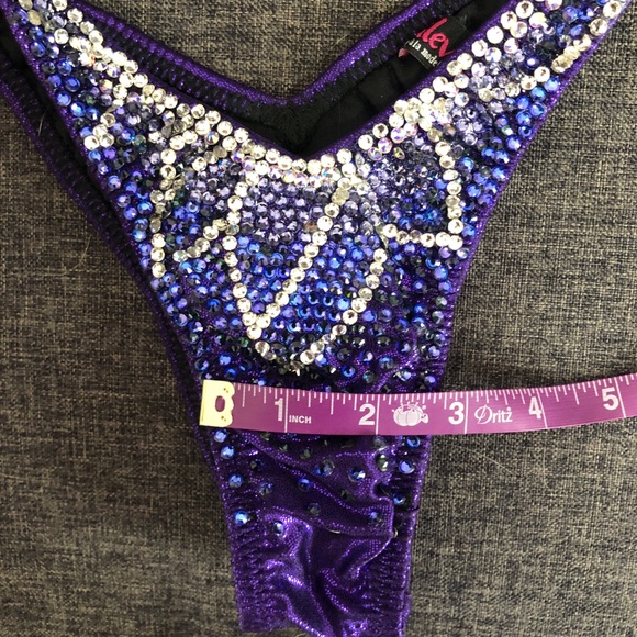 Purple Saleyla Fully stoned Figure Suit - Picture 7 of 10